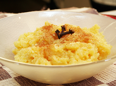 Arroz com leite cravo e canela dinheiro não vai faltar